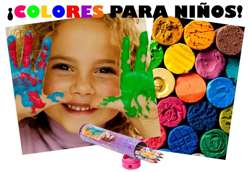 Los colores: como influyen en los niños